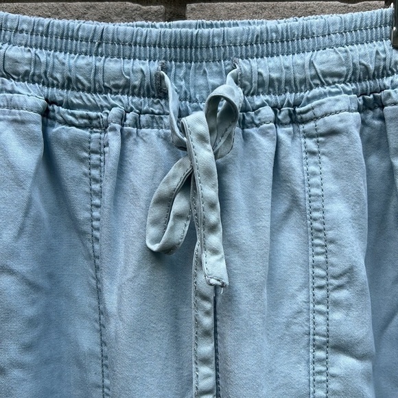 Thread and Supply Lightweight Tencel Chambray Joggers XXS - Picture 6 of 11